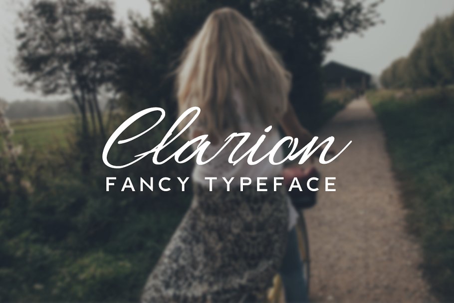 Example font Clarion #1